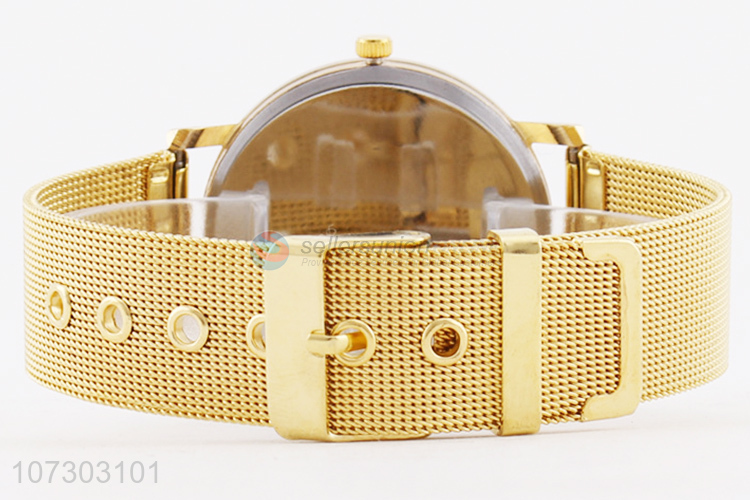 Wholesale Gold Watch Cheap Steel Watches For Man