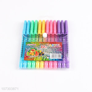 Best selling durable 12pieces non-toxic ballpoint pen set