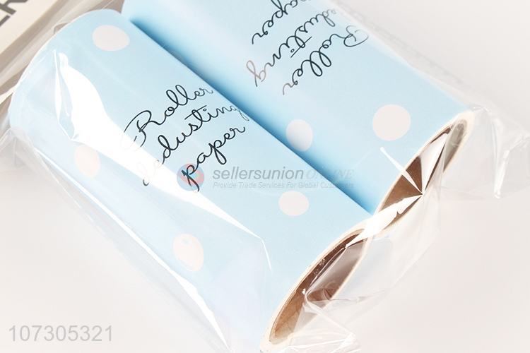 China supplier 60 sheets sticky lint roller refills for pet hair