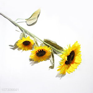 Good Quality Artificial Sunflower Decorative Fake Flower