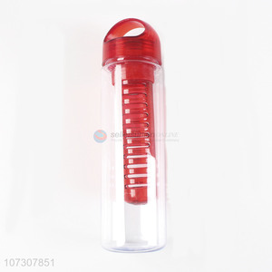 Premium products portable 700ml plastic water bottle with tea filter