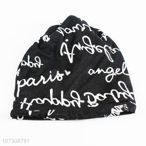 Custom Winter Warm Polyester Knitted Beanie Cap Best Warm Hat
