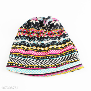New Fashion Design Knitted Beanie Cap Winter Warm Hat