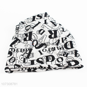 Hot Sale Letter Pattern Design Winter Knitted Hat Warm Hat