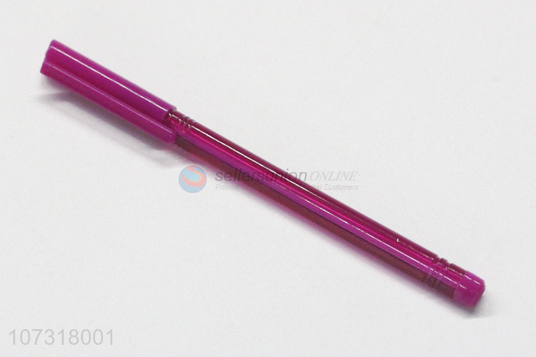 Factory price 8 colors 1.0mm plastic ball pens for school and office