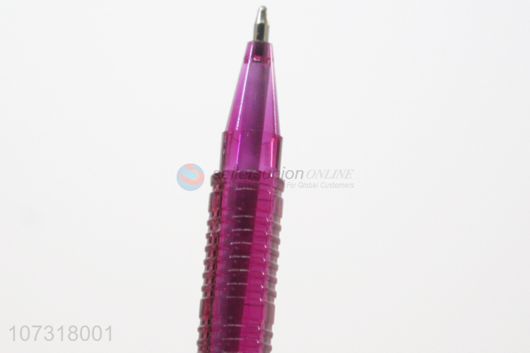 Factory price 8 colors 1.0mm plastic ball pens for school and office