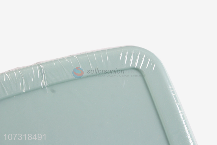 Premium quality 5pcs Nordic color rectangular preservation box crisper for microwave oven