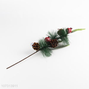 Good Quality Artificial Pinecone Christmas Picks Christmas Tree Branch