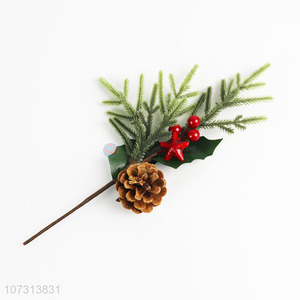 Top Selling Christmas Artificial Twigs Pine Cones Christmas Picks