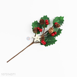 Wholesale Christmas Decoration Berry Picks Artificial Pick