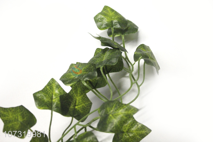 Unique Design Artificial Wall Hanging Plant Artificial Sweet Potato Leaf
