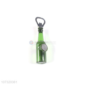 Custom Plastic Beer Bottle Shape Fridge Magnet Bottle Opener