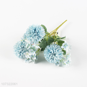 Cheap Price 3 Heads Hydrangea Artificial Flowers Simulation Bouquet