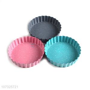 New Arrival Bakery Equipment Non-Stick Round Metal Cake Mould