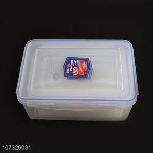 Factory Sell Preservation Box Airtight Microwave Safe Crisper Box With Lids