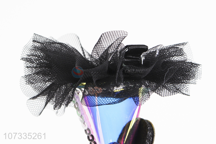 Premium Quality Halloween Dress Up Headwear Hairpins Black Cat Hair Clips