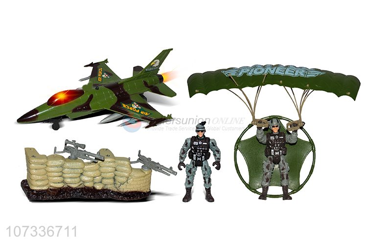 High Quality Fighter Aircraft Military Toy Set For Children