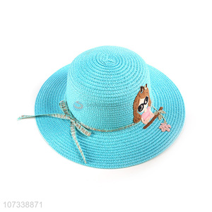 High Quality Summer Sun Protection Children Straw Hats Beach Hat