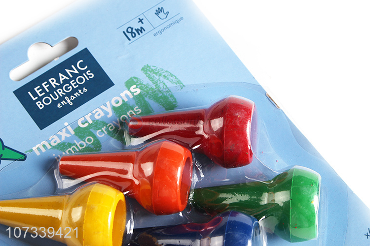 Good Quality Non-Toxic 6 Colors Crayon Set For Sale