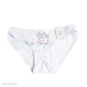 Cartoon Design Lady Underwear Breathable Briefs