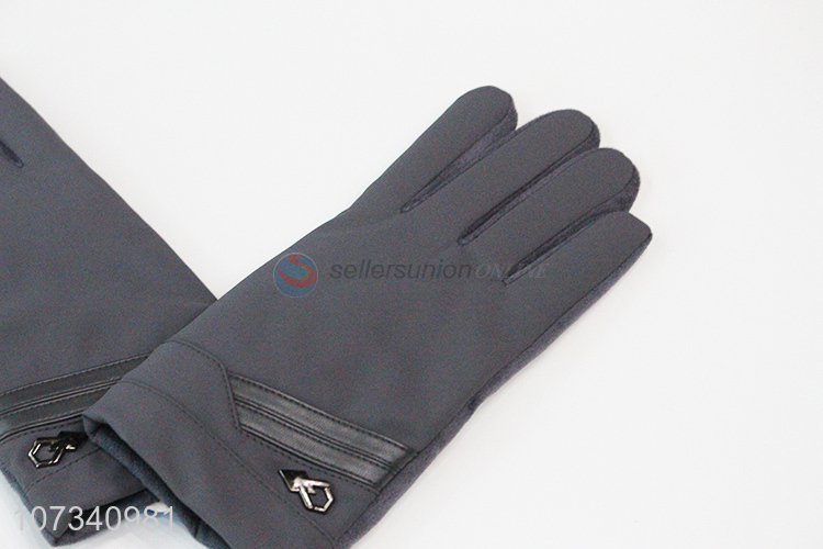 New arrival mens thermal windproof sports cycling gloves