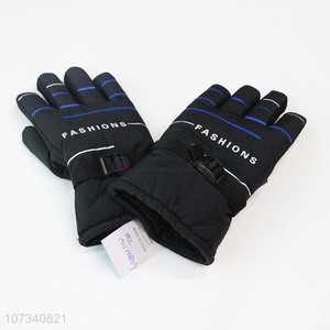 Suitable price mens thermal windproof sports cycling gloves