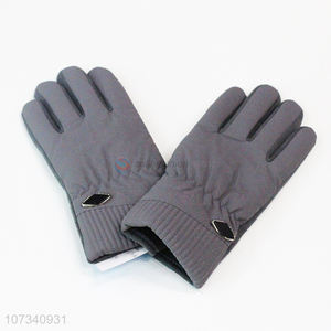 Hot selling men winter outdoor thickened windproof gloves