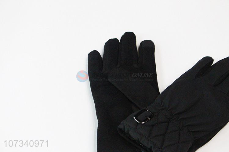 Bottom price adult winter sports gloves men ski gloves