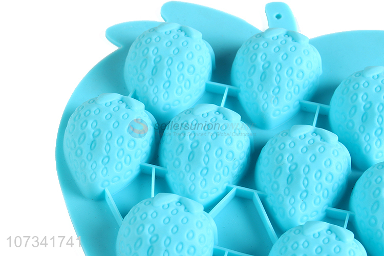 New Design Strawberry Shape Ice Cube Tray