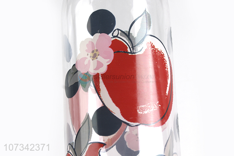Fashion Printing Portable 600ml Water Bottle For Sale