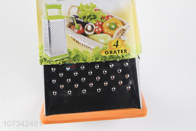 High Sales Multi-Functional Stainless Steel Four Sides Vegetable Cheese Ginger Grater