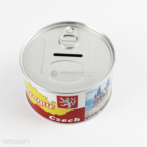 Custom Tin Can Piggy Bank Fashion Money Box