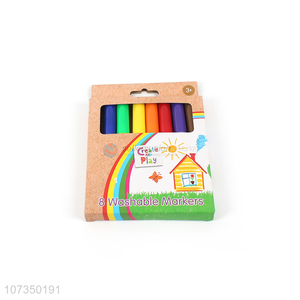 Wholesale 8 Pieces Washable Markers Watercolor Pen Set