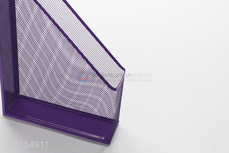 Low price wire mesh magazine holder metal file holder for office