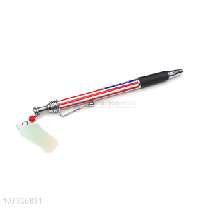 Custom Heat Transfer Printing Ballpoint Pen With Fashion Pendant