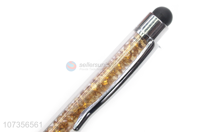 Delicate Design Touch Stylus Ball Pen Fashion Stationery