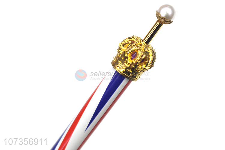 Top Quality Elegant Crown Ballpoint Pen Fashion Stationery