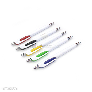 Wholesale Plastic Press Ball Pen Cheap Ballpoint Pen