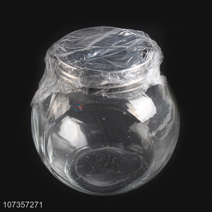 Reasonable price kitchen gadgets clear glass sugar jar honey jar