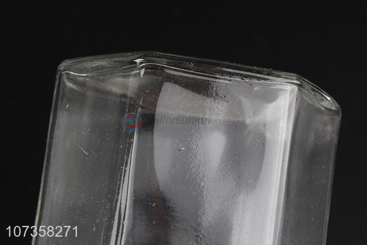 Popular products kitchen tools clear flower tea glass jar glass canister