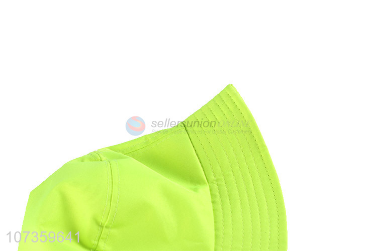 Wholesale Fluorescent Cloth Bucket Hat Colorful Fisherman Hat