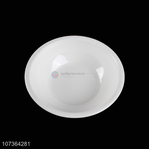 Best Sale Round White Melamine Plates Cheap Dinner Plate