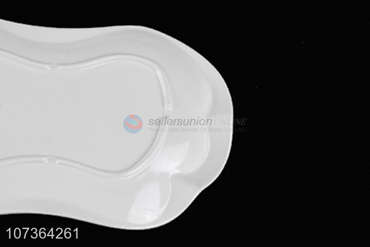 High Quality White Melamine Plates Fashion Dinner Plate