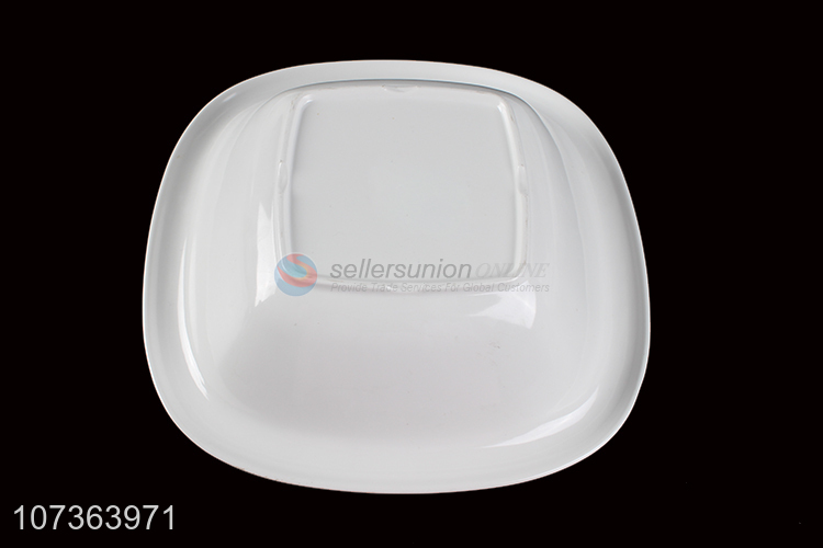 Good Quality White Melamine Plate Best Salad Plate
