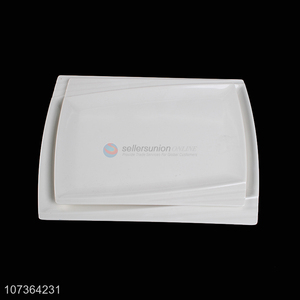 Best Quality White Melamine Plate Best Food Dish