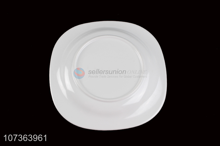 Hot Selling White Melamine Plates Fashion Dinner Plate