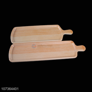 Fashion Rectangle Food Serving Plate Best Sushi Plate With Handle