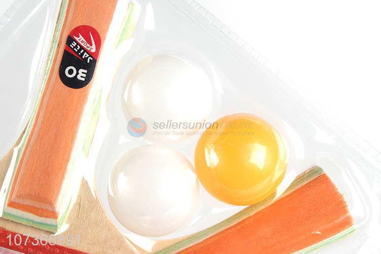 New Product Table Tennis Racket Set 3 Pingpong Balls 2 Rackets