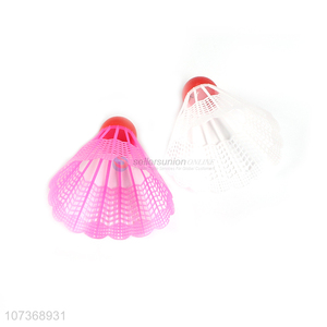 Cheap Price Rainbow Plastic Shuttlecock Training Badminton Ball