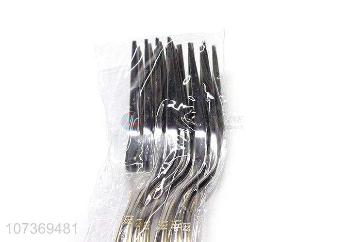 China manufacturer kitchen cutlery stainless steel fork metal flatware